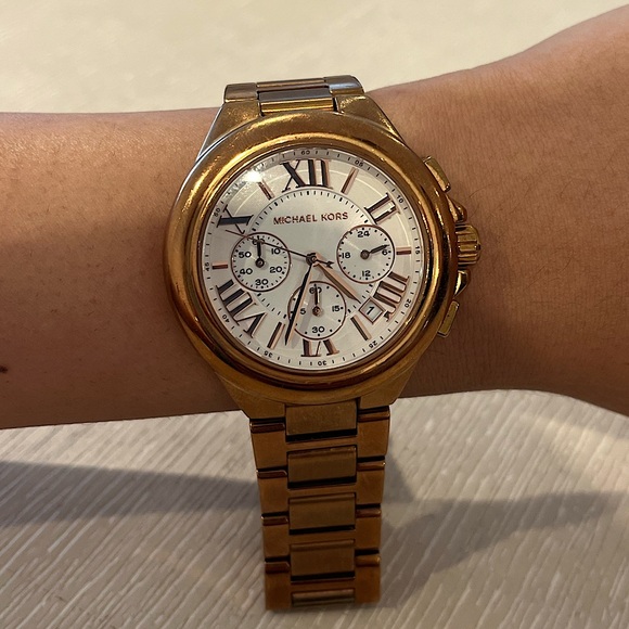 Michael Kors Women’s Rose Gold Watch mk-5757 stainless steel - Picture 3 of 8